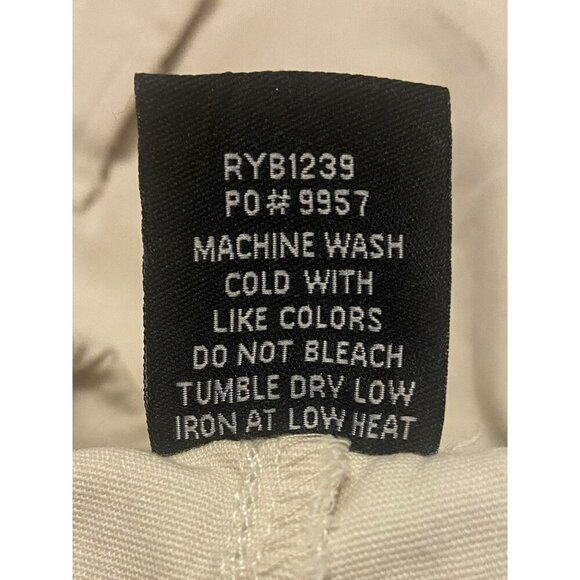 Ring of Fire Men's Infantry Cargo Joggers Khaki Twill Size Medium NWT - Picture 9 of 9